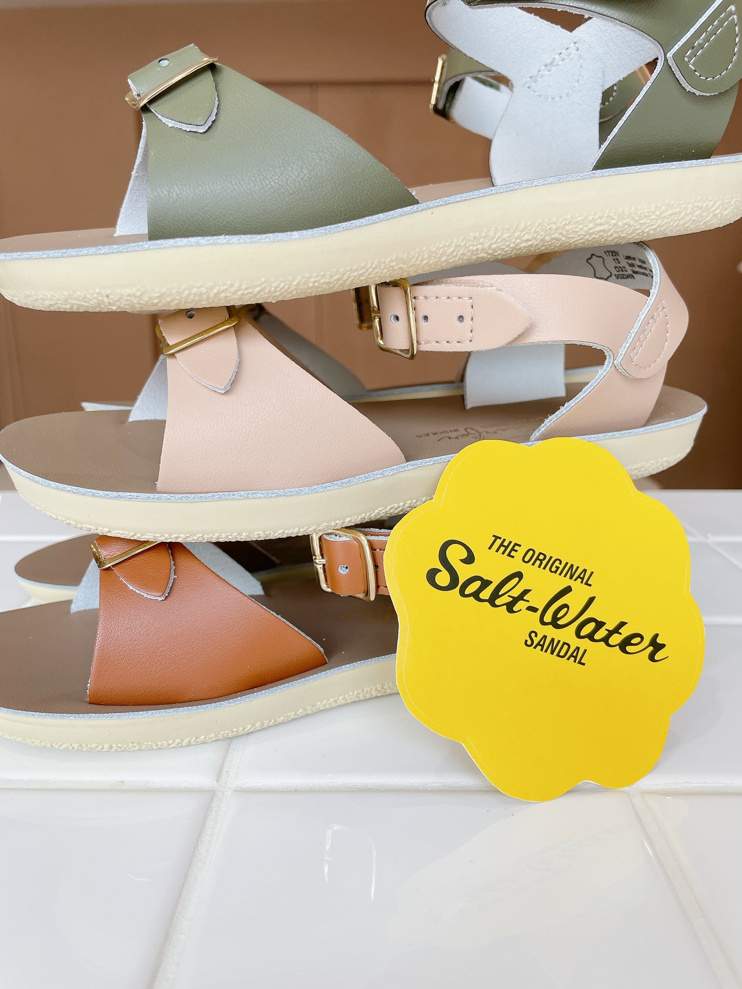 +Salt Water Sandal+ surfer - olive【1716V】