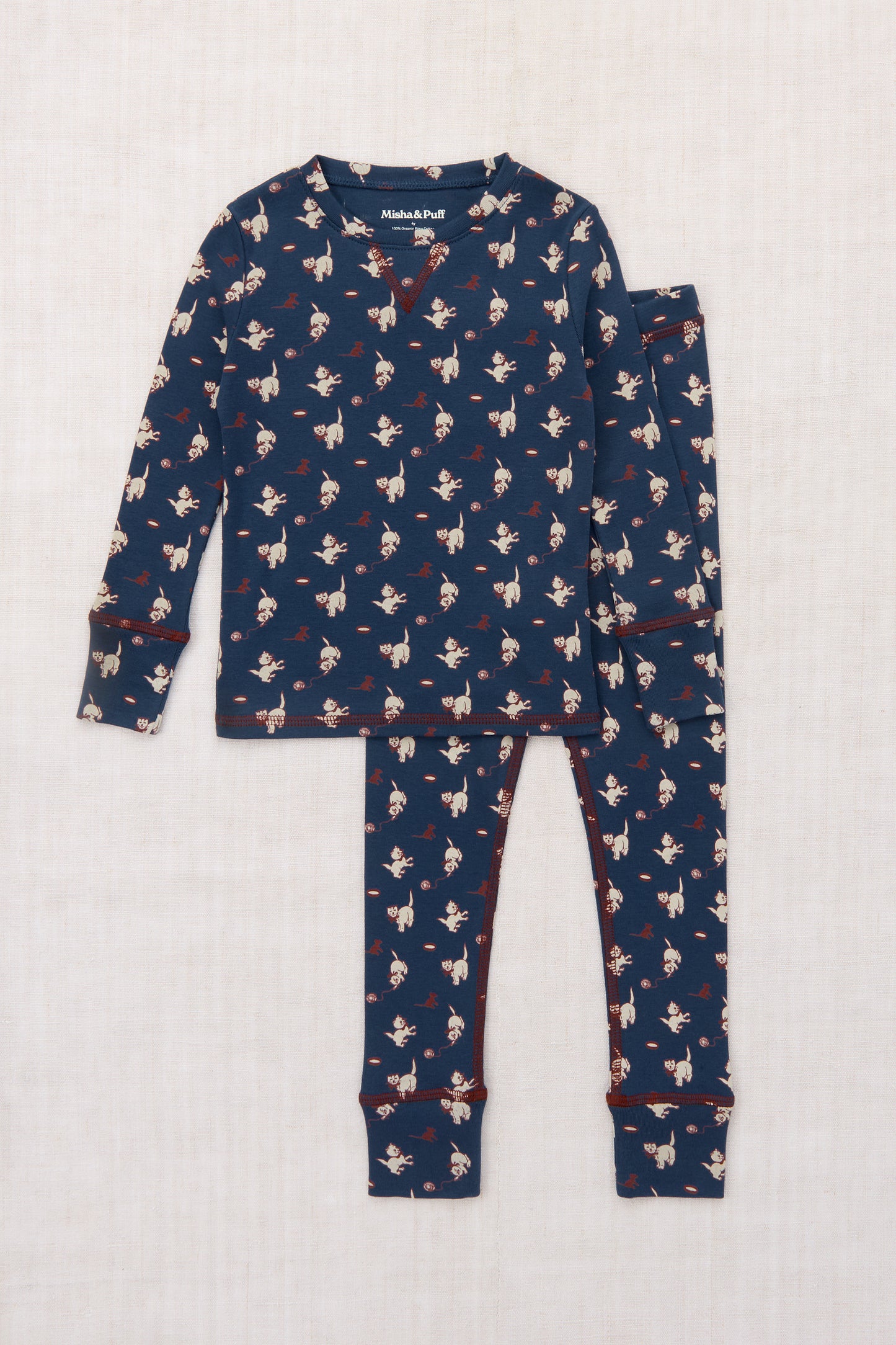 +Misha&Puff+ PAJAMA SET | MOONLIGHT CAT & MOUSE