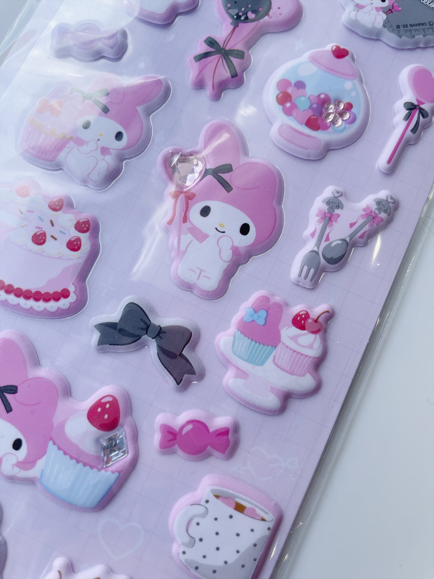 +Sanrio+ Jewel Marshmallow stickers | MY MELODY