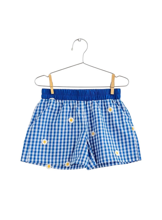 +FISH&KIDS+ DAISY FLOWERS SHORTS