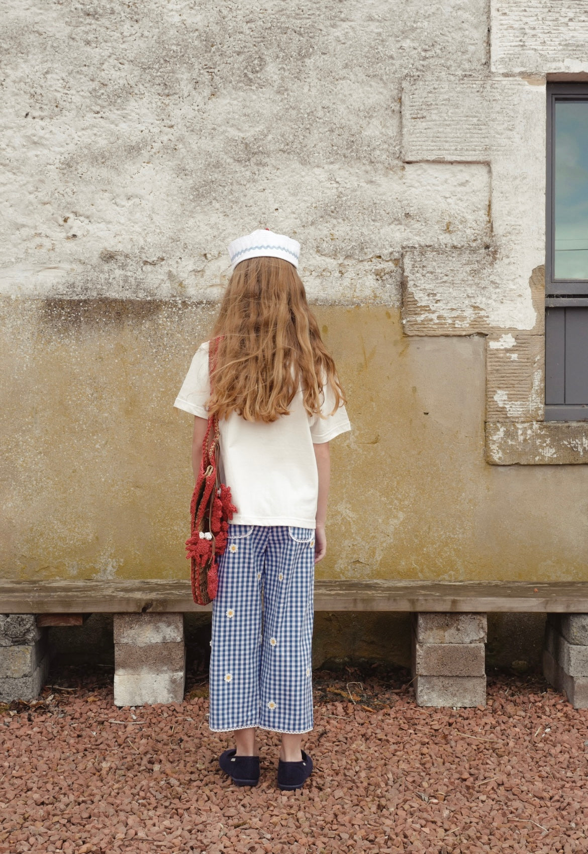 +FISH&KIDS+ DAISY FLOWERS PANTS