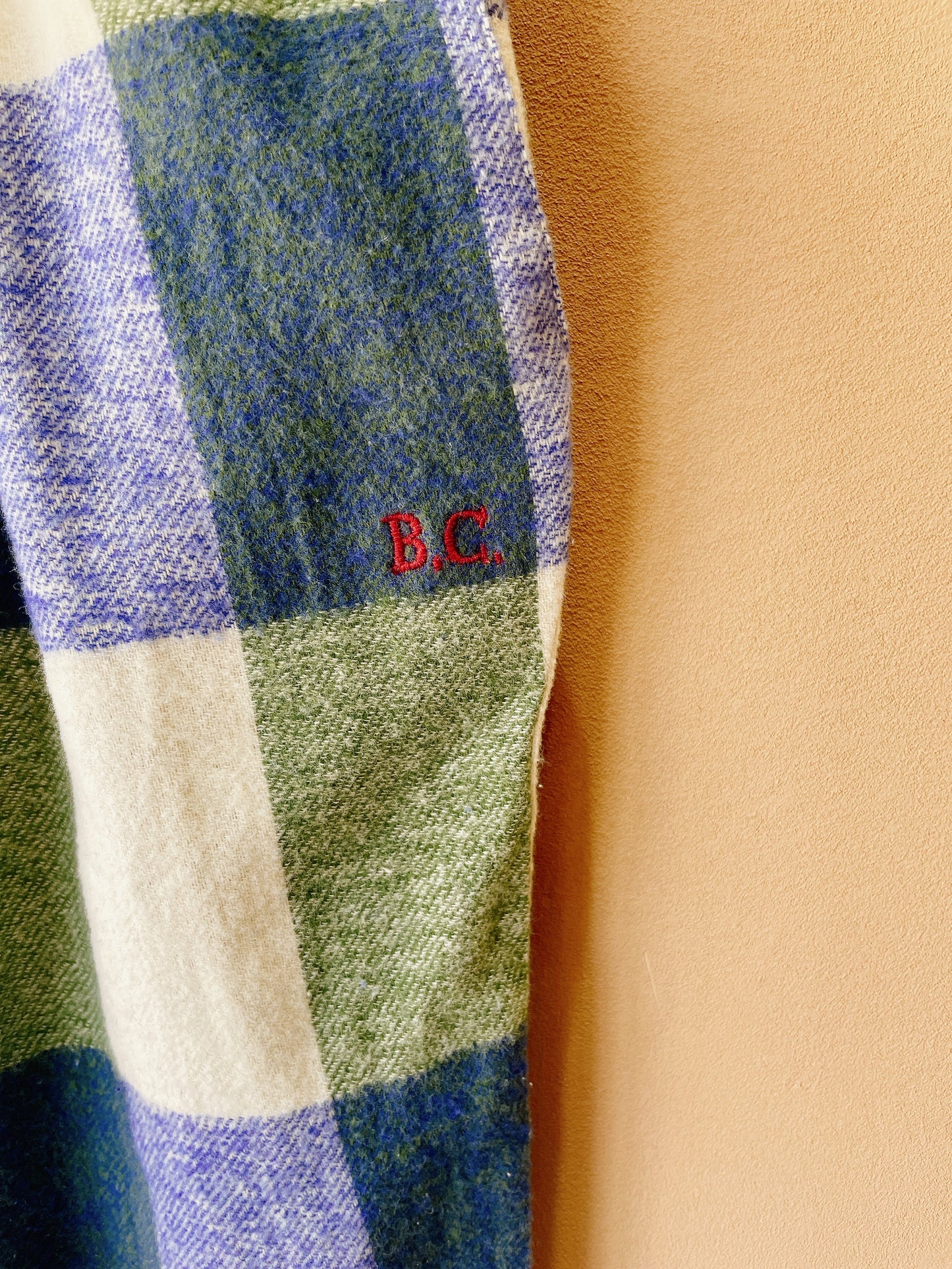 +Bobo Choses+ Plaid Check jacquard pants | 2-3y