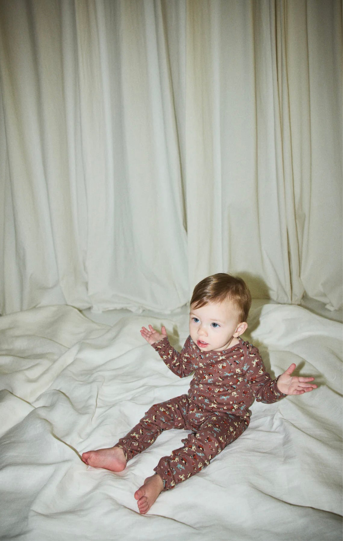 +Misha&Puff+ Baby Jumpsuit - Mousse Circus