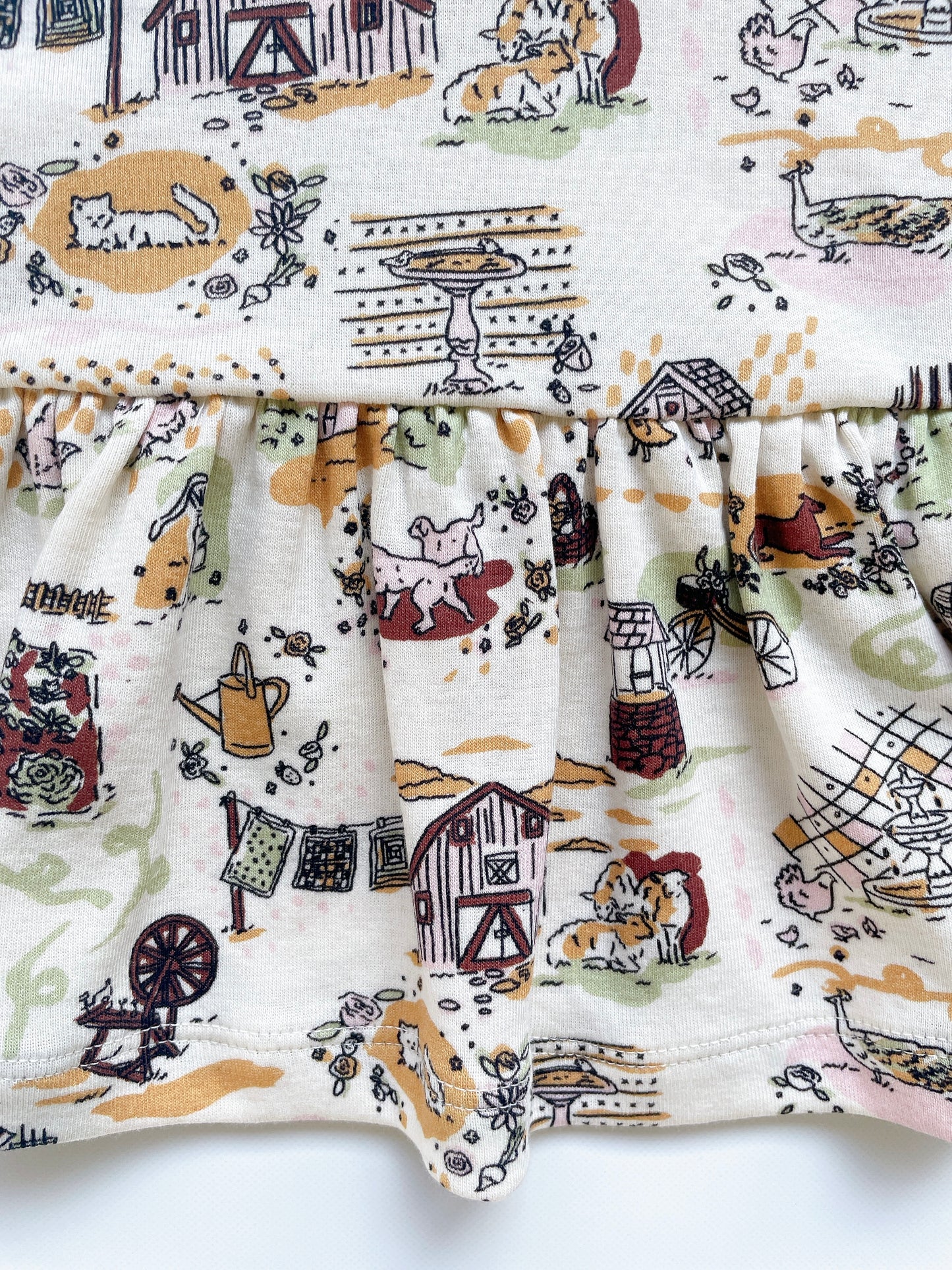+Misha&Puff+ SCOUT PEPLUM TOP | MARZIPAN STORYLAND