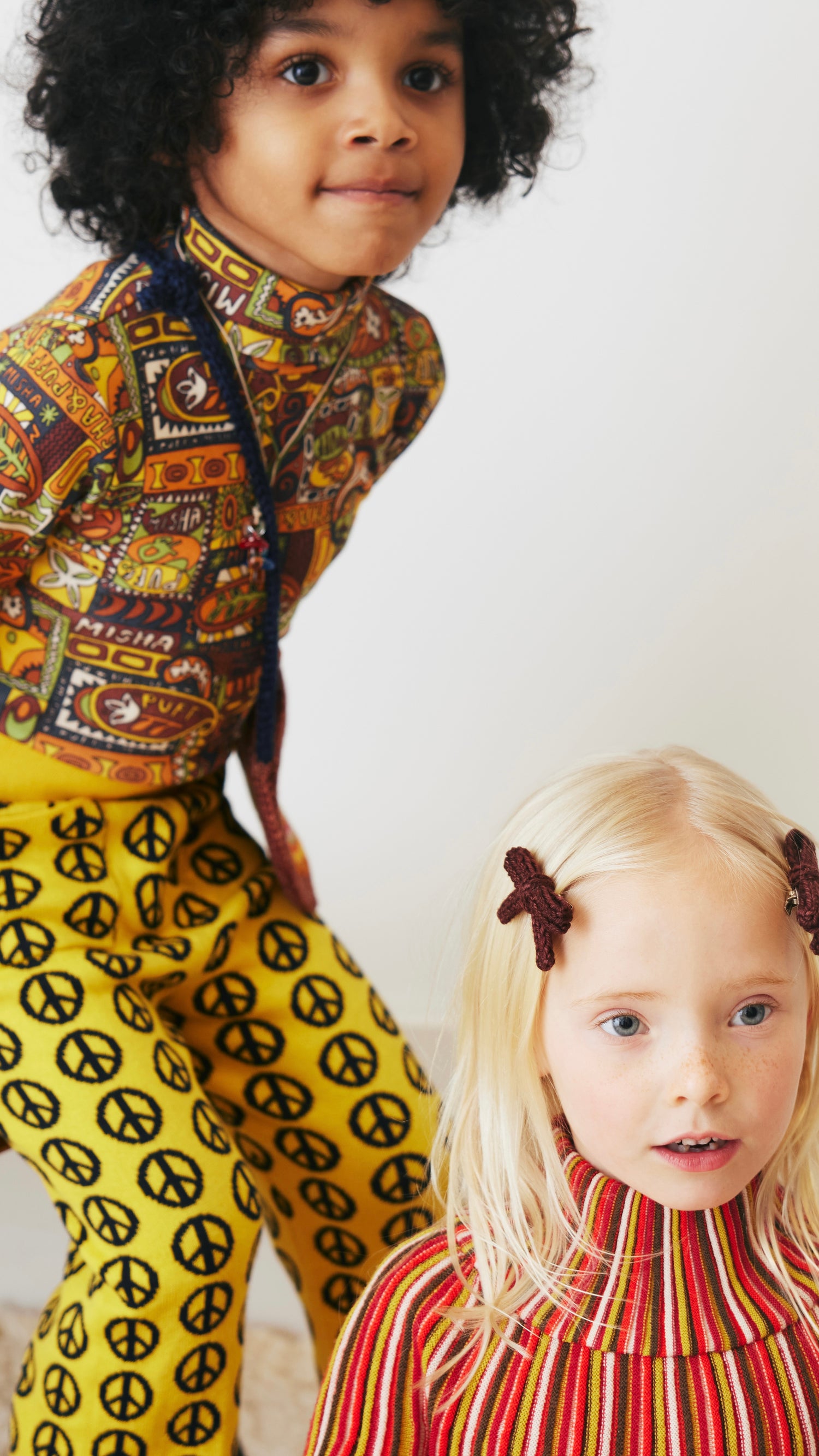 misha & puff タートルネック 60%Off!! Misha and Puff◇ Baby Turtleneck◇ Yonder Lattice