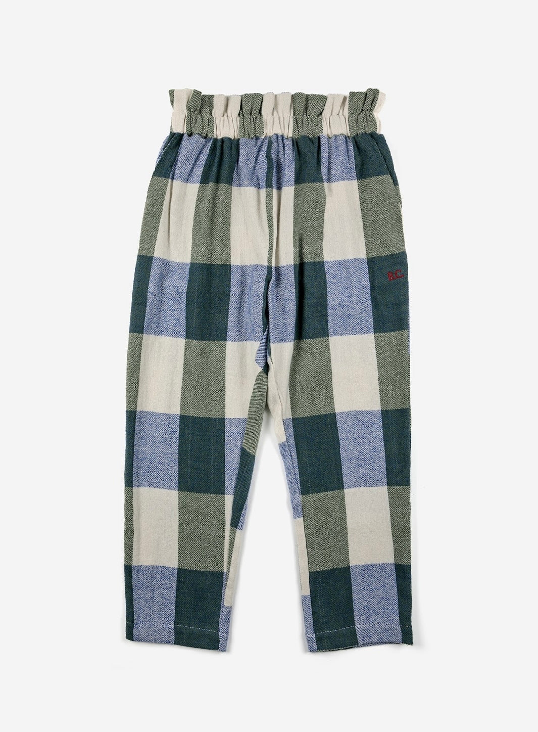 +Bobo Choses+ Plaid Check jacquard pants | 2-3y