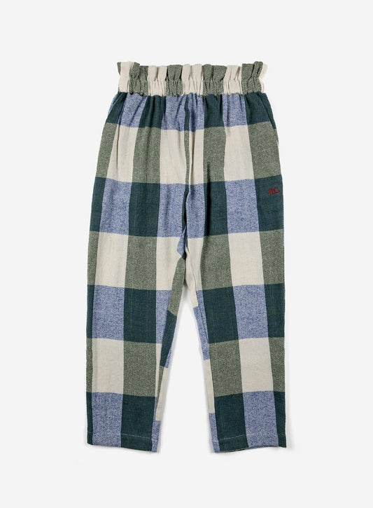 +Bobo Choses+ Plaid Check jacquard pants | 2-3y