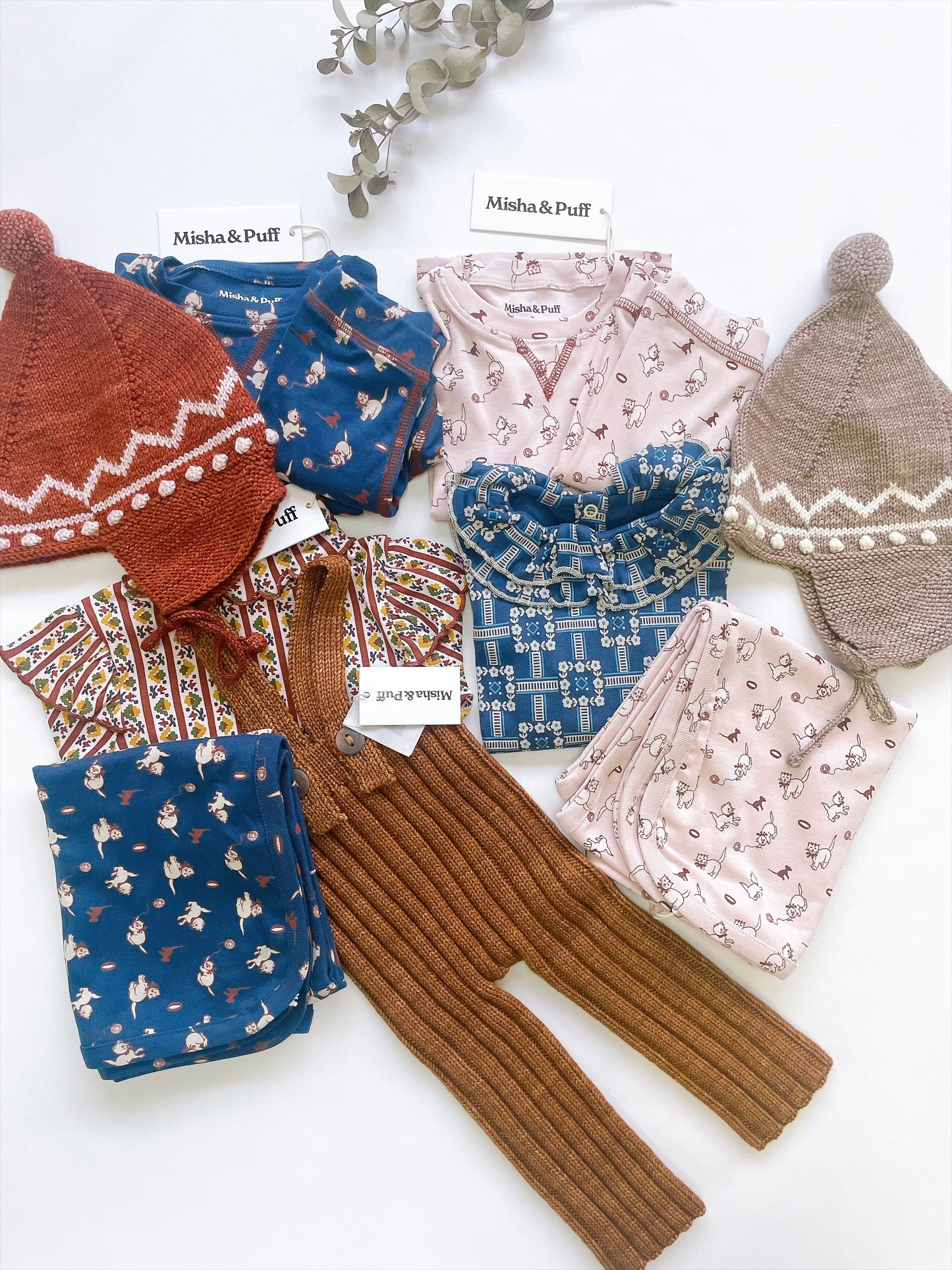 +Misha&Puff+ PAJAMA SET | CANDYFLOSS CAT & MOUSE