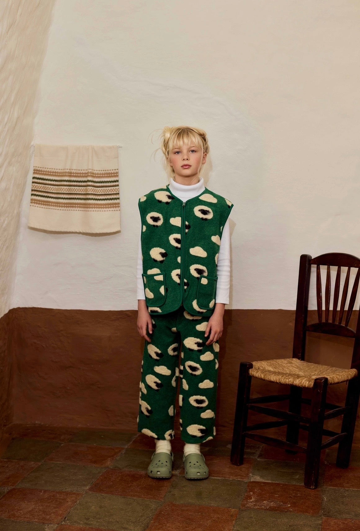 +FISH&KIDS+ SHEEP GILET
