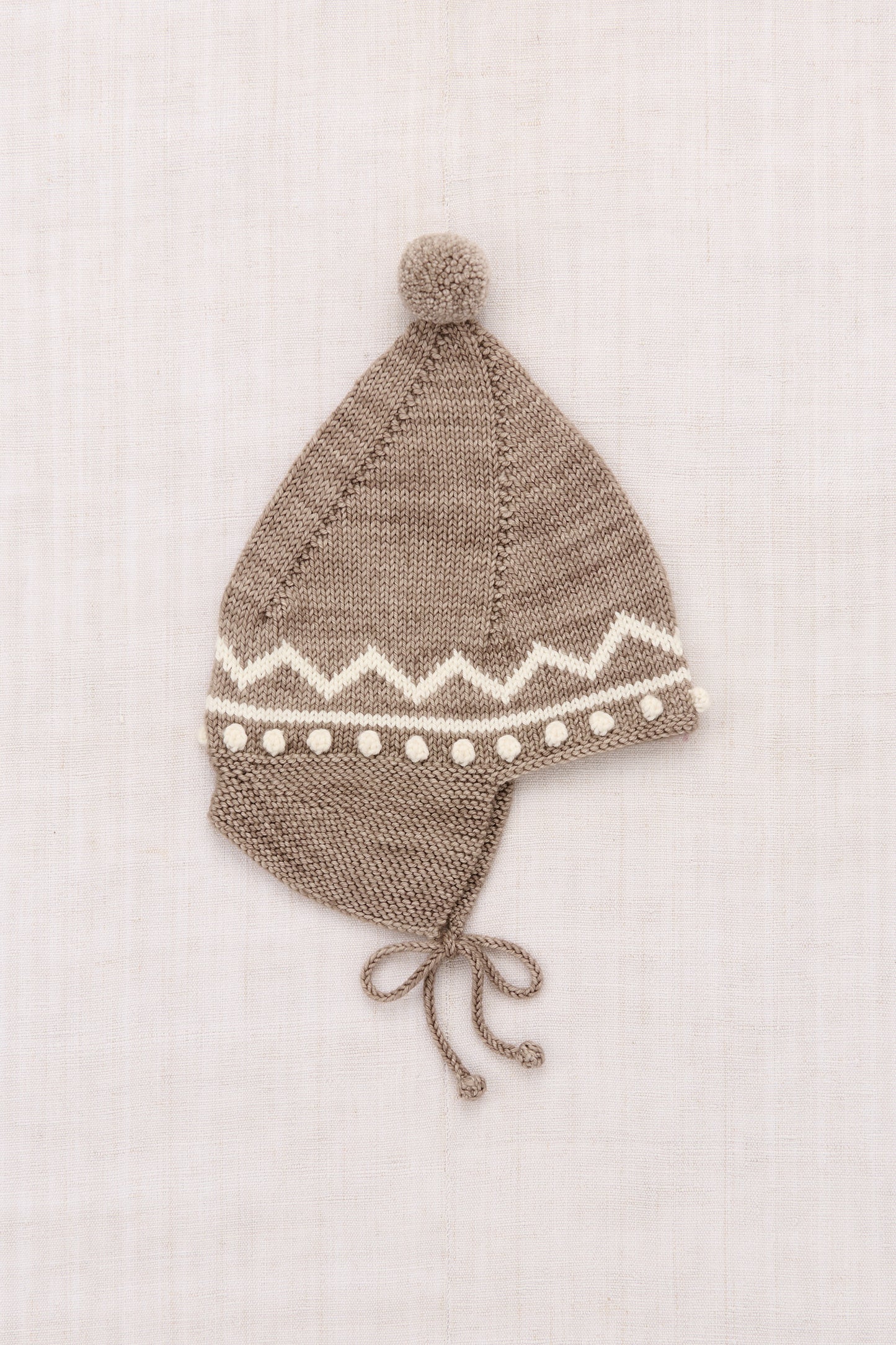 +Misha&Puff+ ZIG ZAG POINTY PEAK HAT | BRUT