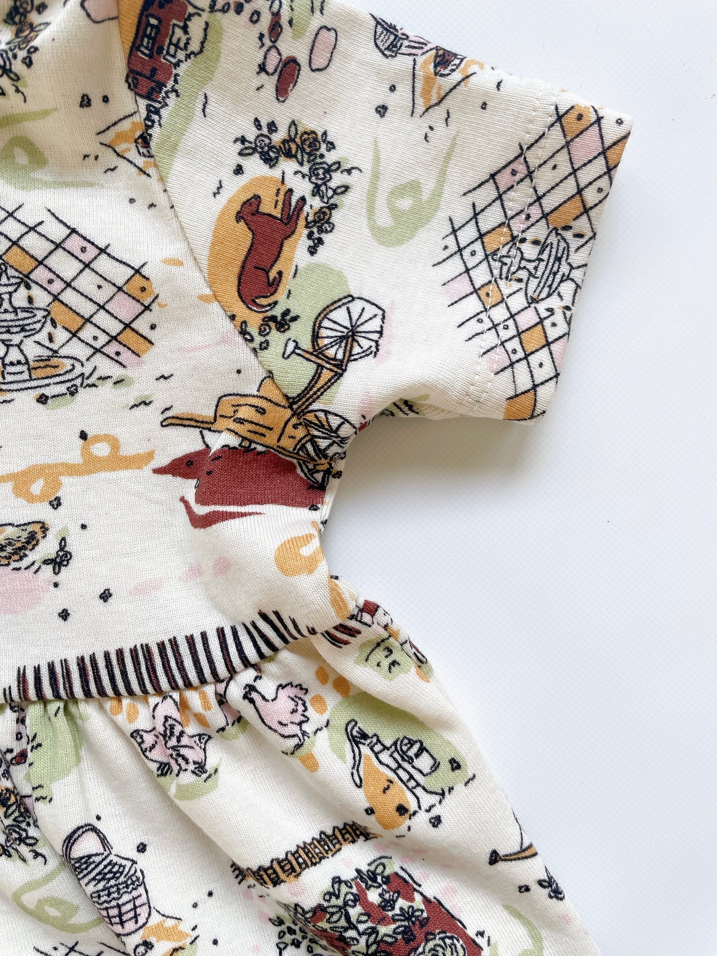 +Misha&Puff+ SCOUT PEPLUM TOP | MARZIPAN STORYLAND