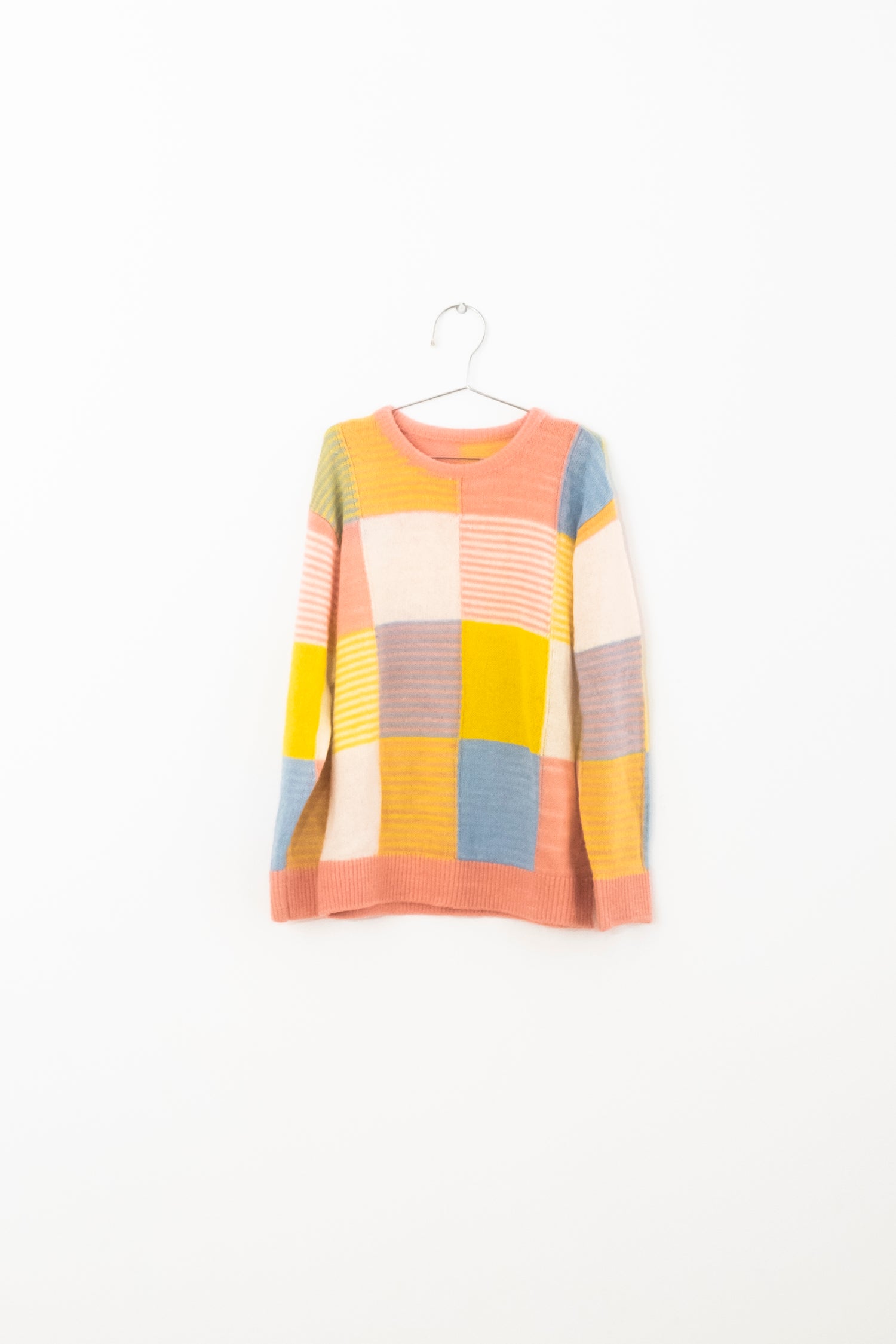 fish&Kids パッチワーク スウェット 4-5y FISH&KIDS+ PATCHWORK PASTEL SWEATER – slow. editions