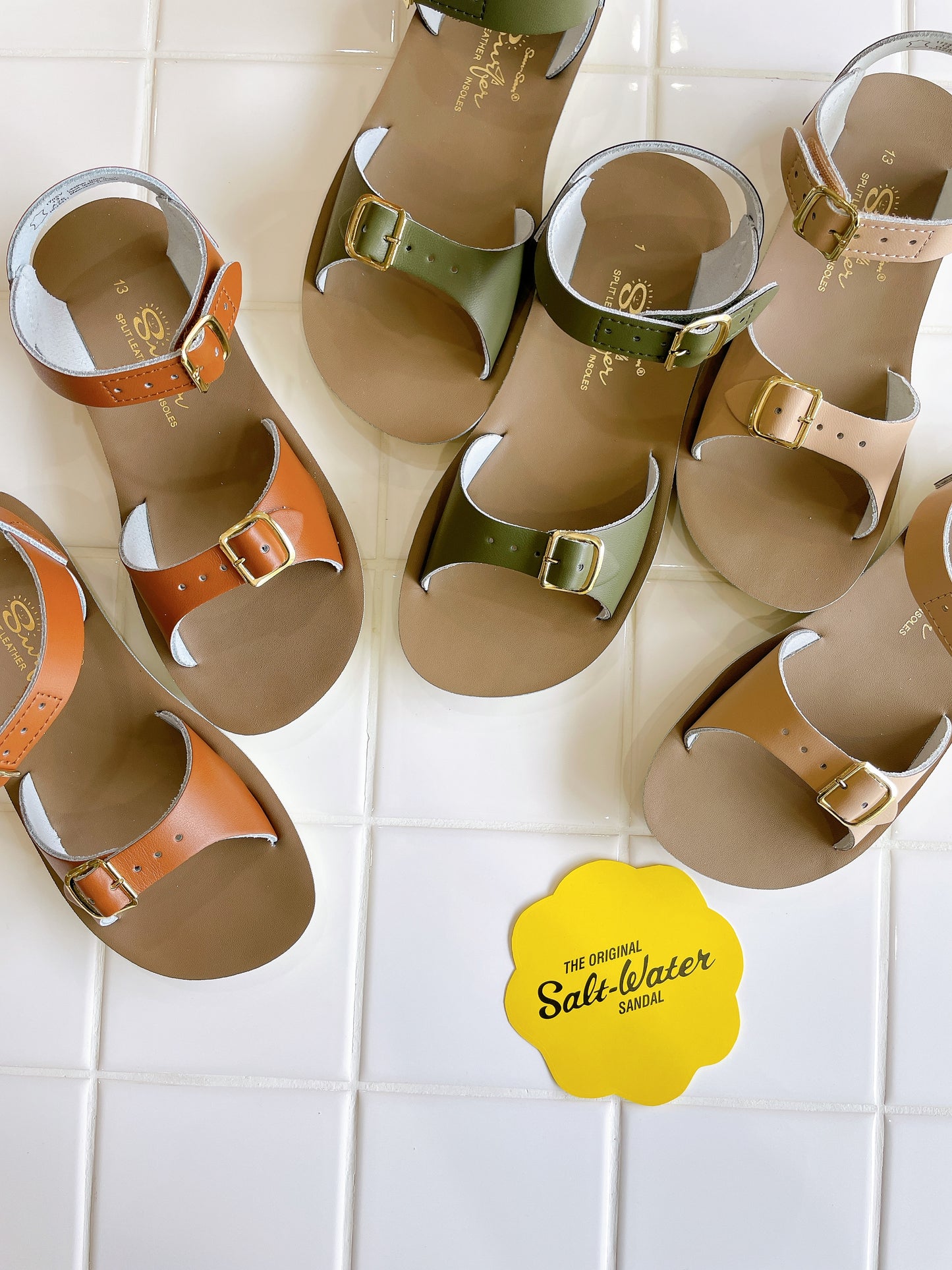 +Salt Water Sandal+ surfer - olive【1716V】