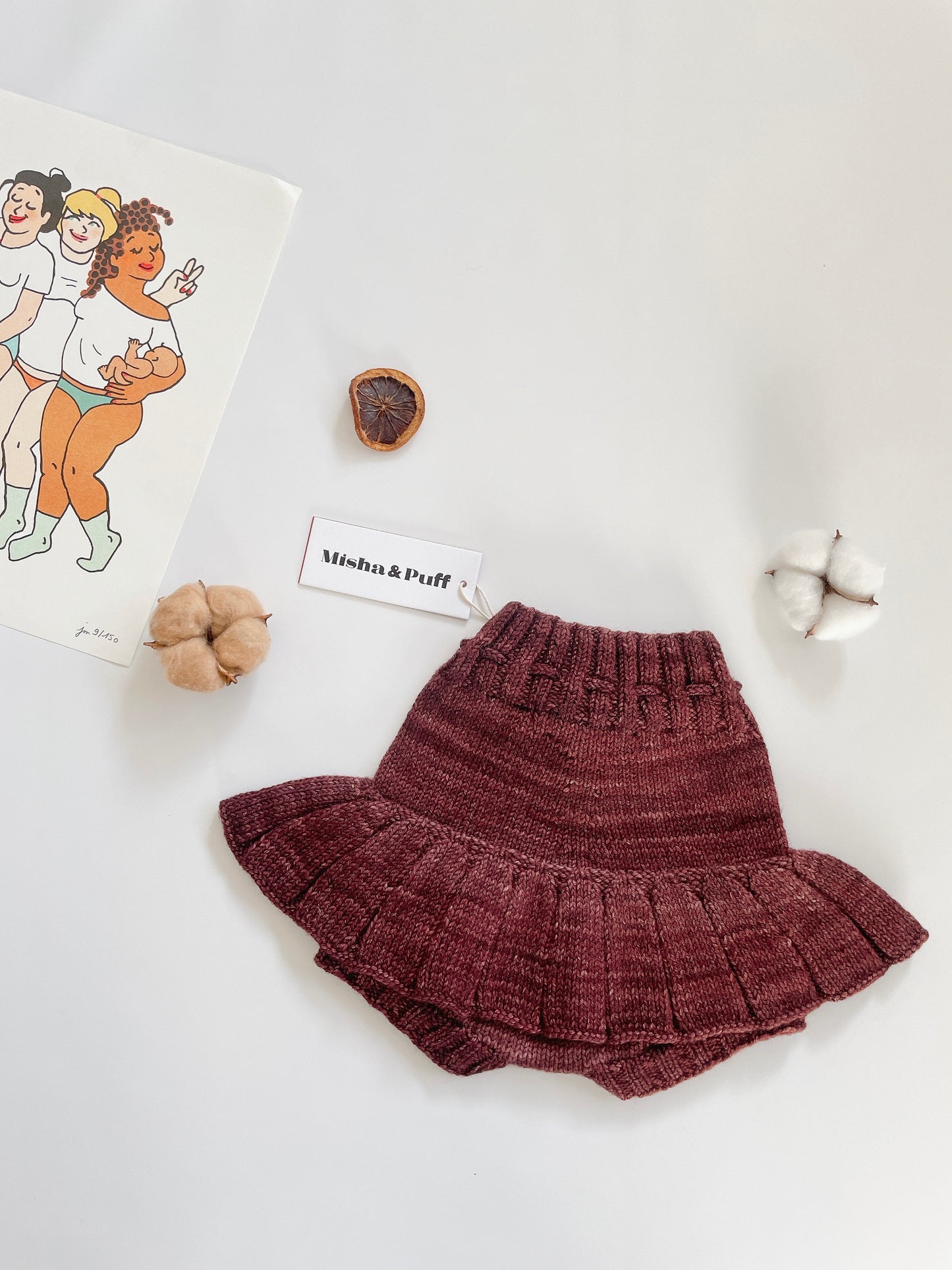 +Misha&Puff+ Skating pond skirt - fig