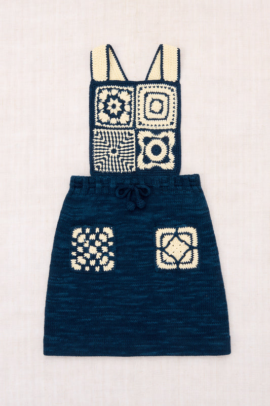 +Misha&Puff+ Crochet Afghan Pinafore - Celestial