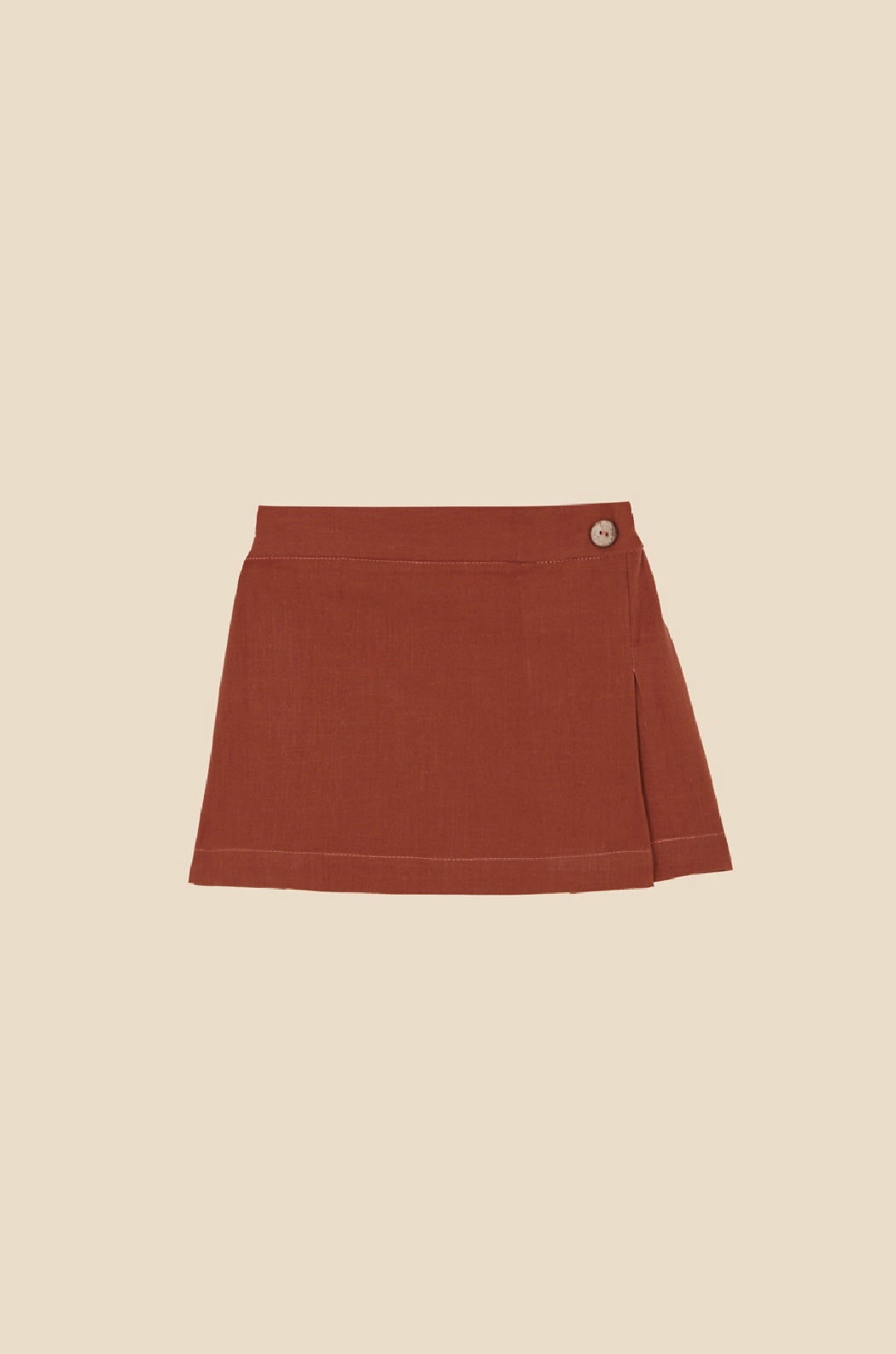+Birinit Petit+ Chocolat mini skirt