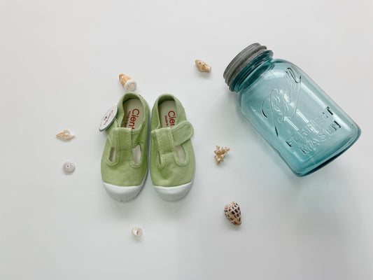+Cienta+ T strap shoes - butterfly(むら染)