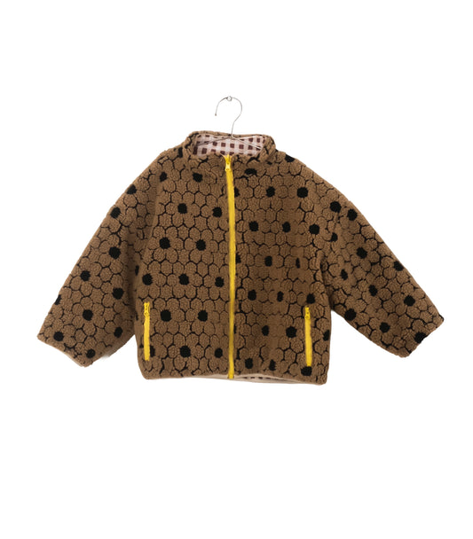 +FISH&KIDS+ TEDDY BEAR REVERSIBLE JACKET