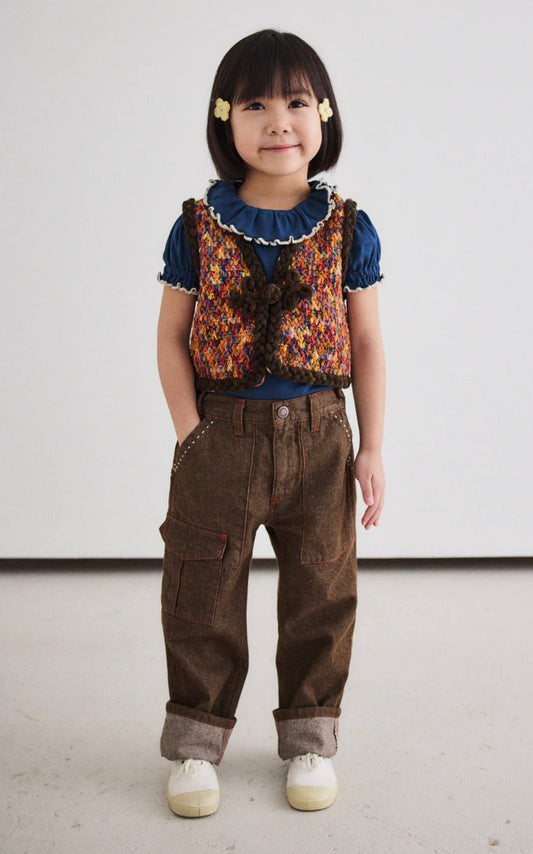 +Misha&Puff+ Balloon Sleeve Paloma Tee - Celestial