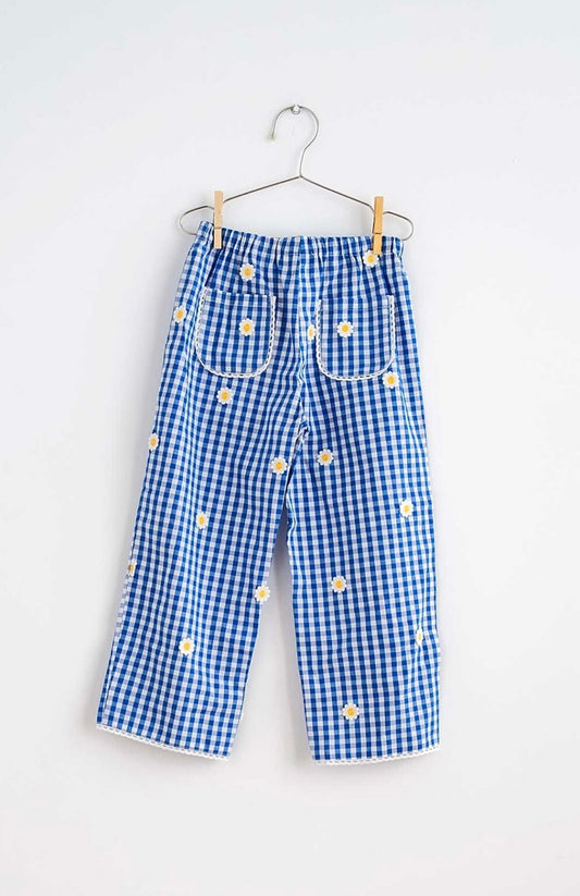 +FISH&KIDS+ DAISY FLOWERS PANTS