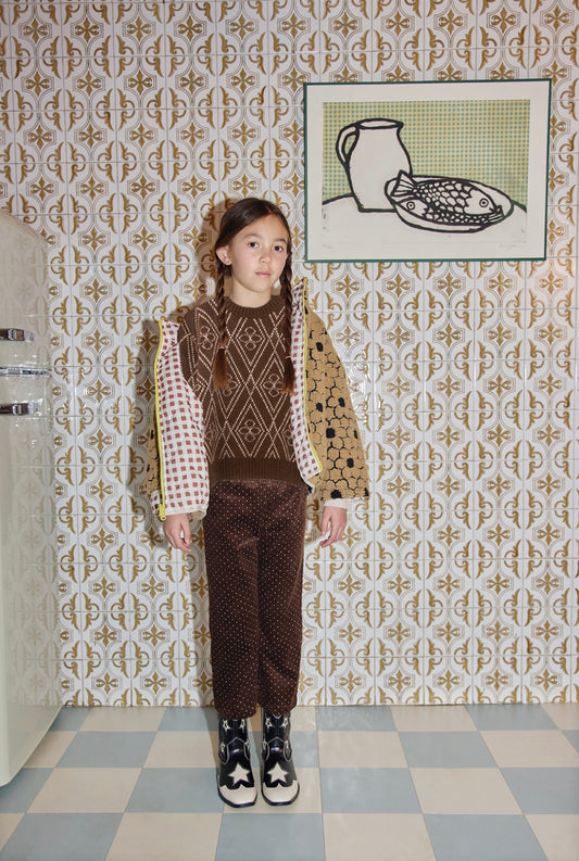 +FISH&KIDS+ TEDDY BEAR REVERSIBLE JACKET