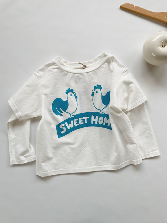 +FISH&KIDS+ SWEET HOME T-SHIRT