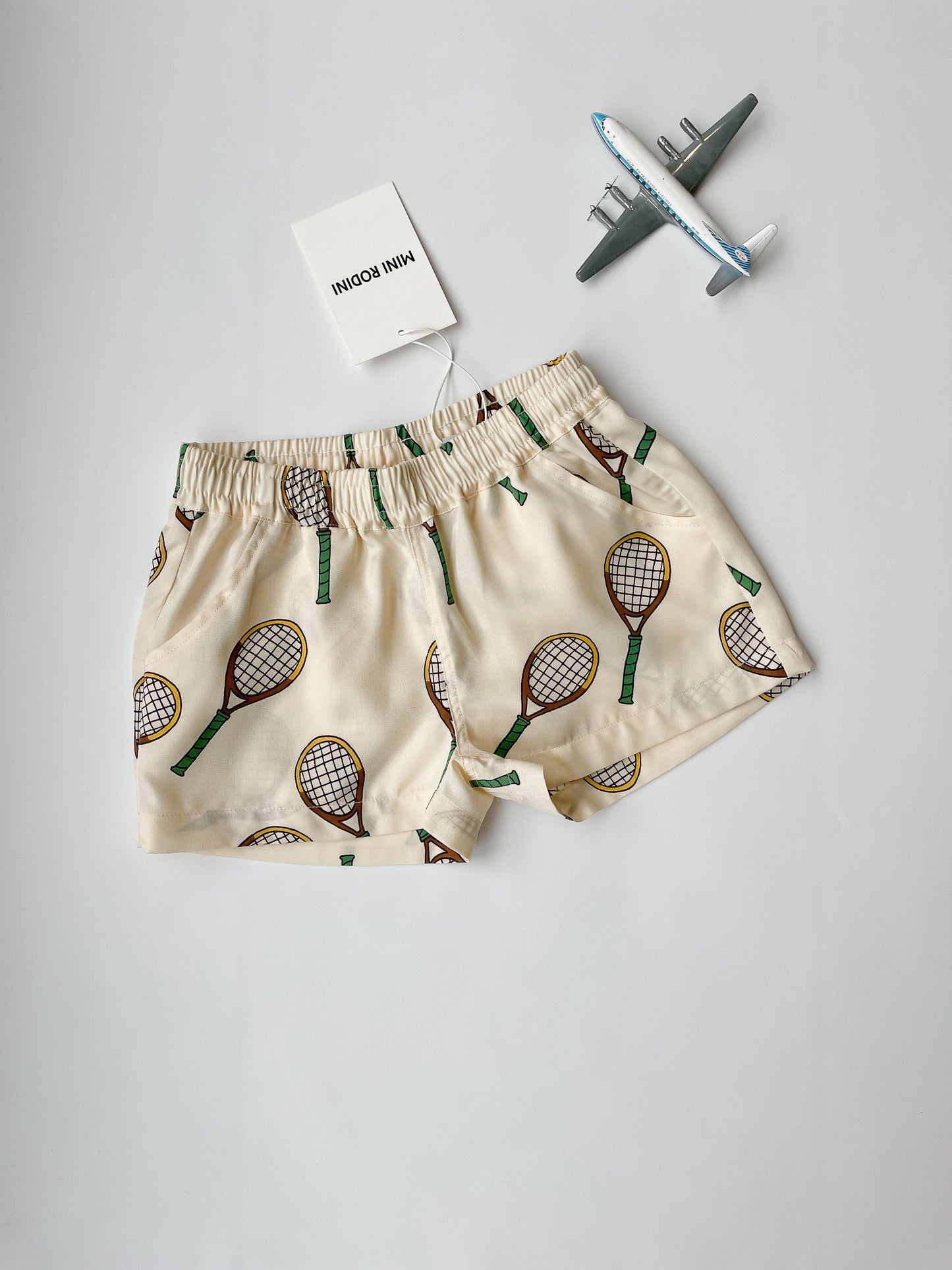 +mini rodini+ TENNIS SHORTS