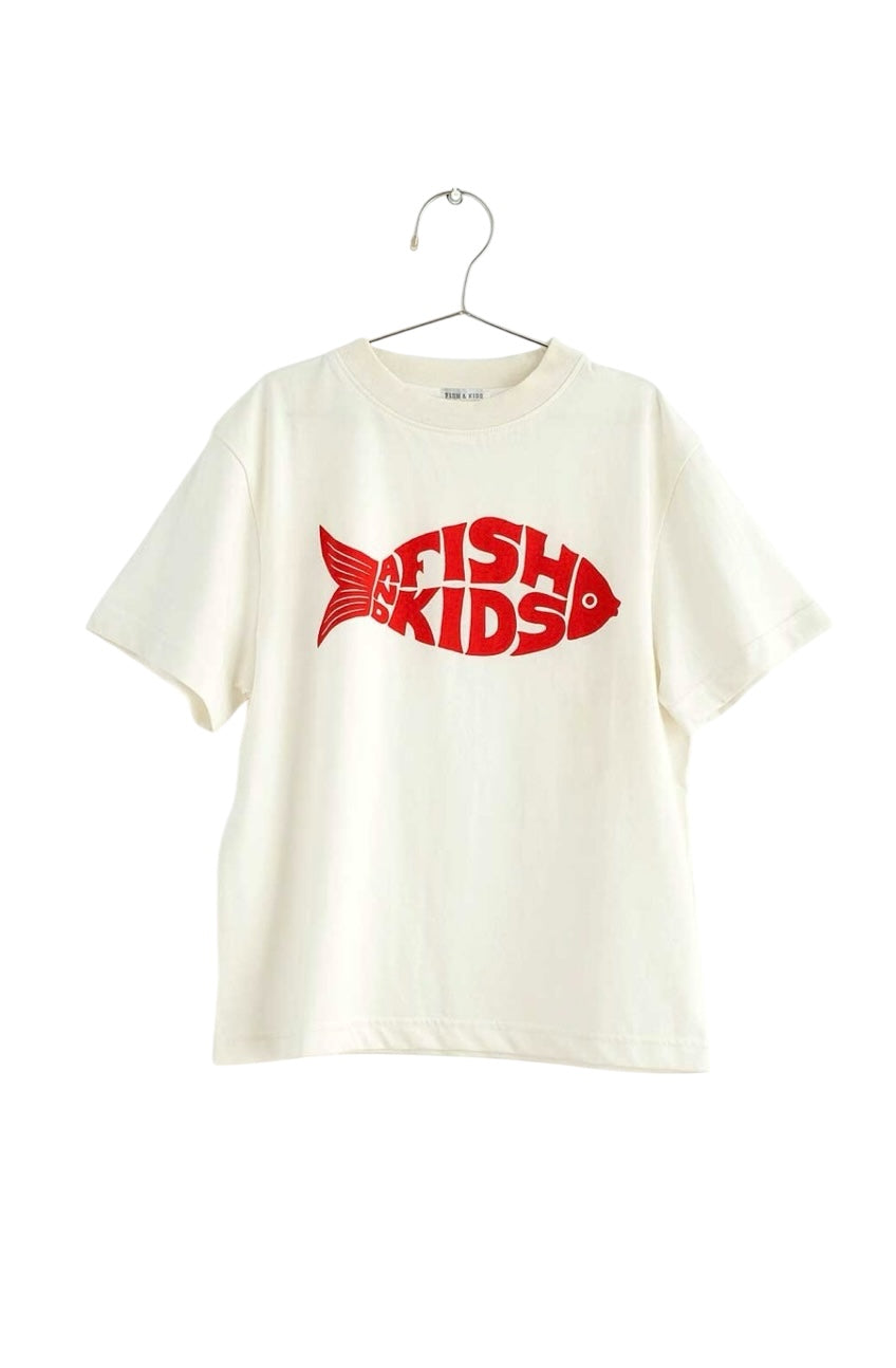 +FISH&KIDS+ FISH&KIDS T-SHIRT | OFF WHITE