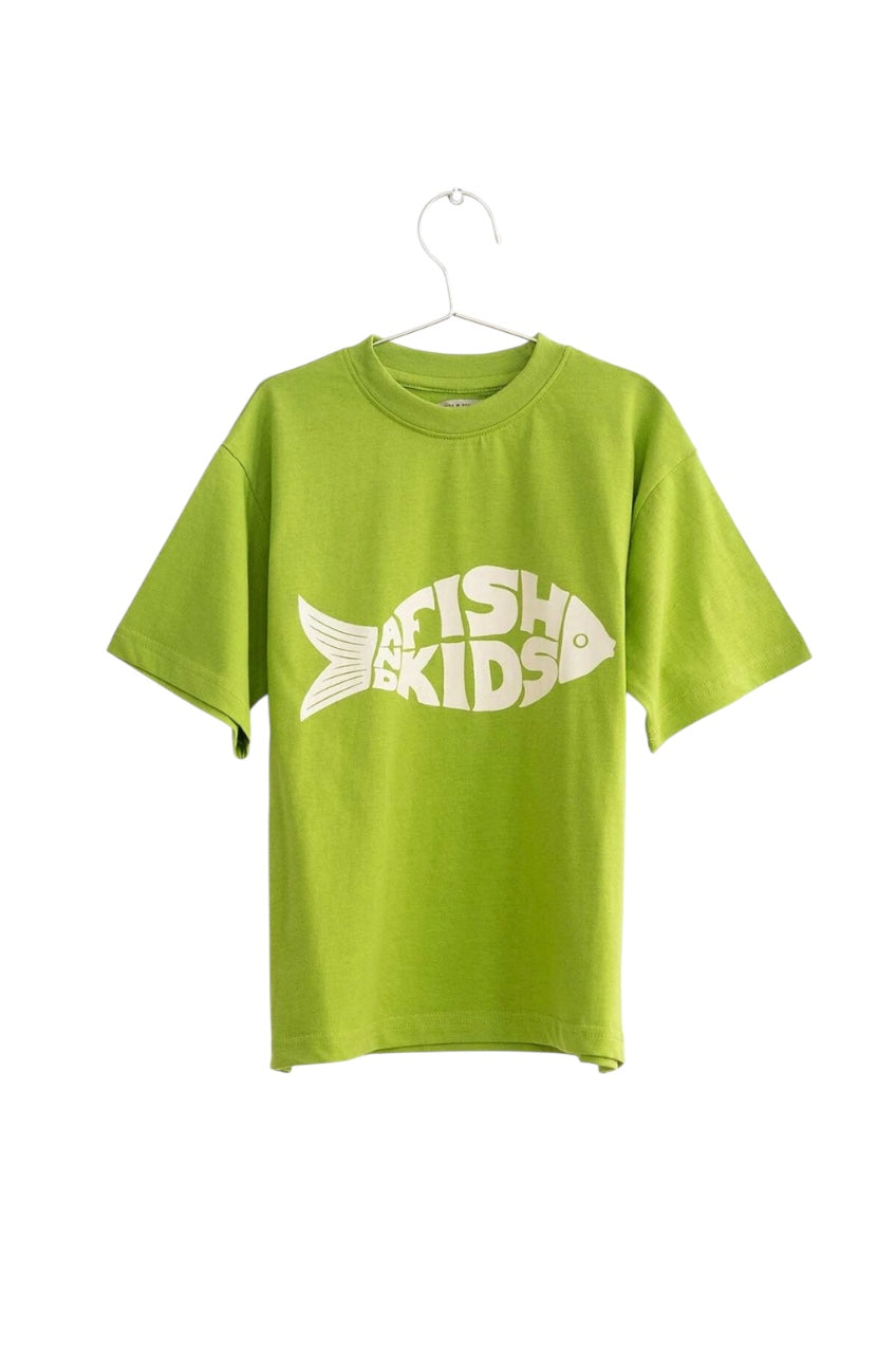 +FISH&KIDS+ FISH&KIDS T-SHIRT | GREEN