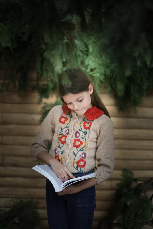 +Kalinka+ Olivia Cardigan - Sand