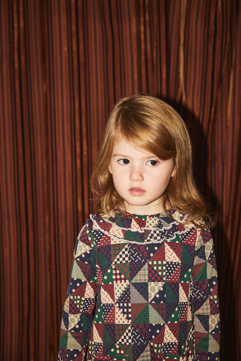 +Misha&Puff+ Sweetheart Dress - Madder Root Patchwork