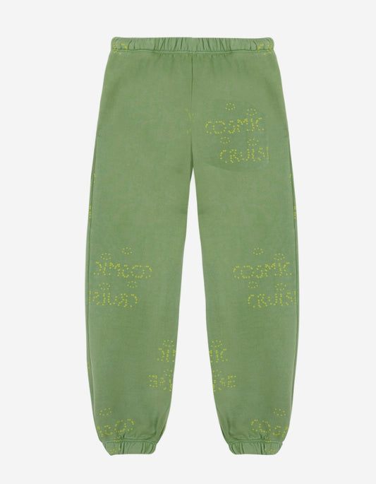 +Fresh Dinosaurs+ COSMIC GREEN PANTS | 2y