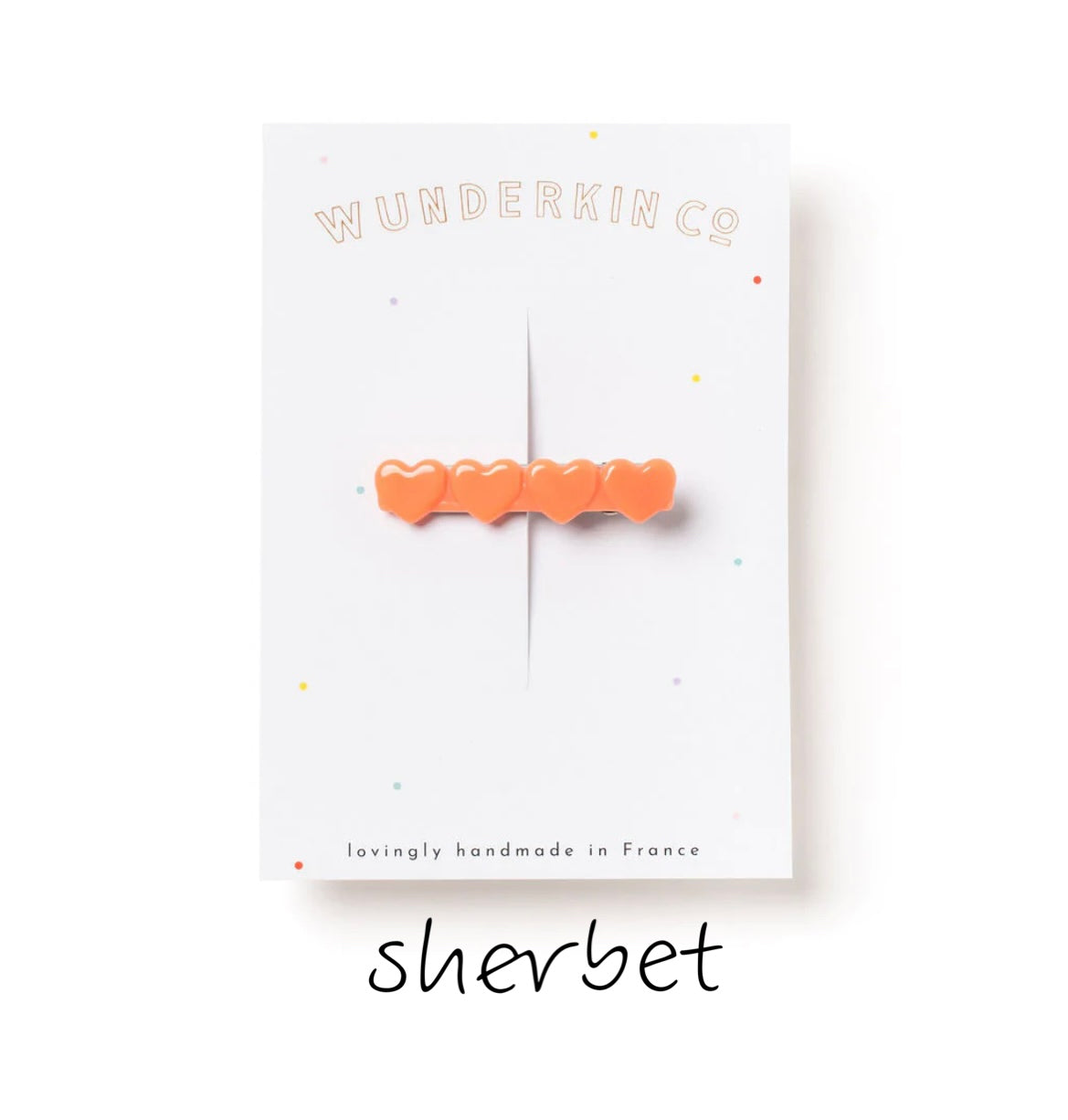 +Wunderkin Co.+ Heart ♡ Hair Clip | sherbet