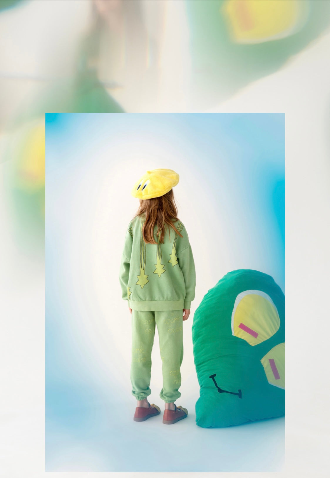 +Fresh Dinosaurs+ COSMIC GREEN PANTS | 2y