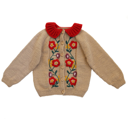 +Kalinka+ Olivia Cardigan - Sand