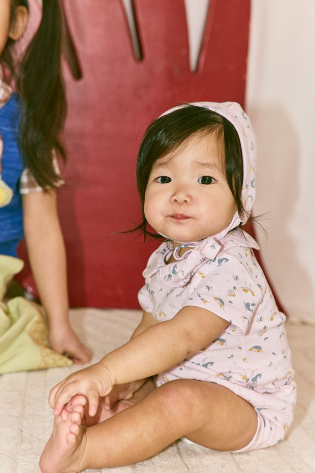 +Misha&Puff+ BABY PETIT COLLAR ONESIE | AURA CIRCUS