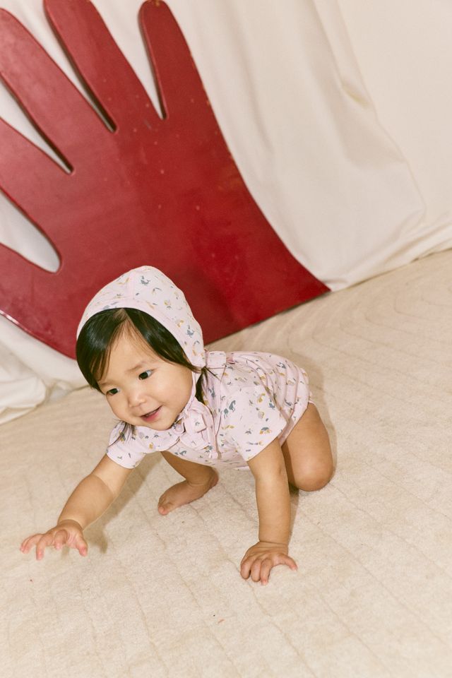 +Misha&Puff+ BABY PETIT COLLAR ONESIE | AURA CIRCUS