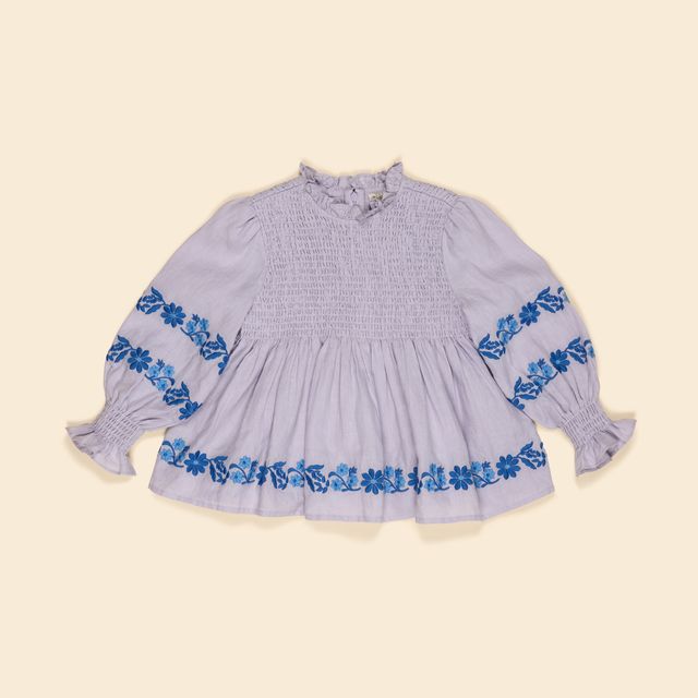 +Apolina+ MIA BLOUSE | VIOLET CREME
