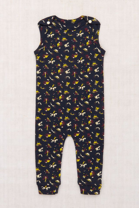 +Misha&Puff+ Baby Snap Overall - Ink Circus