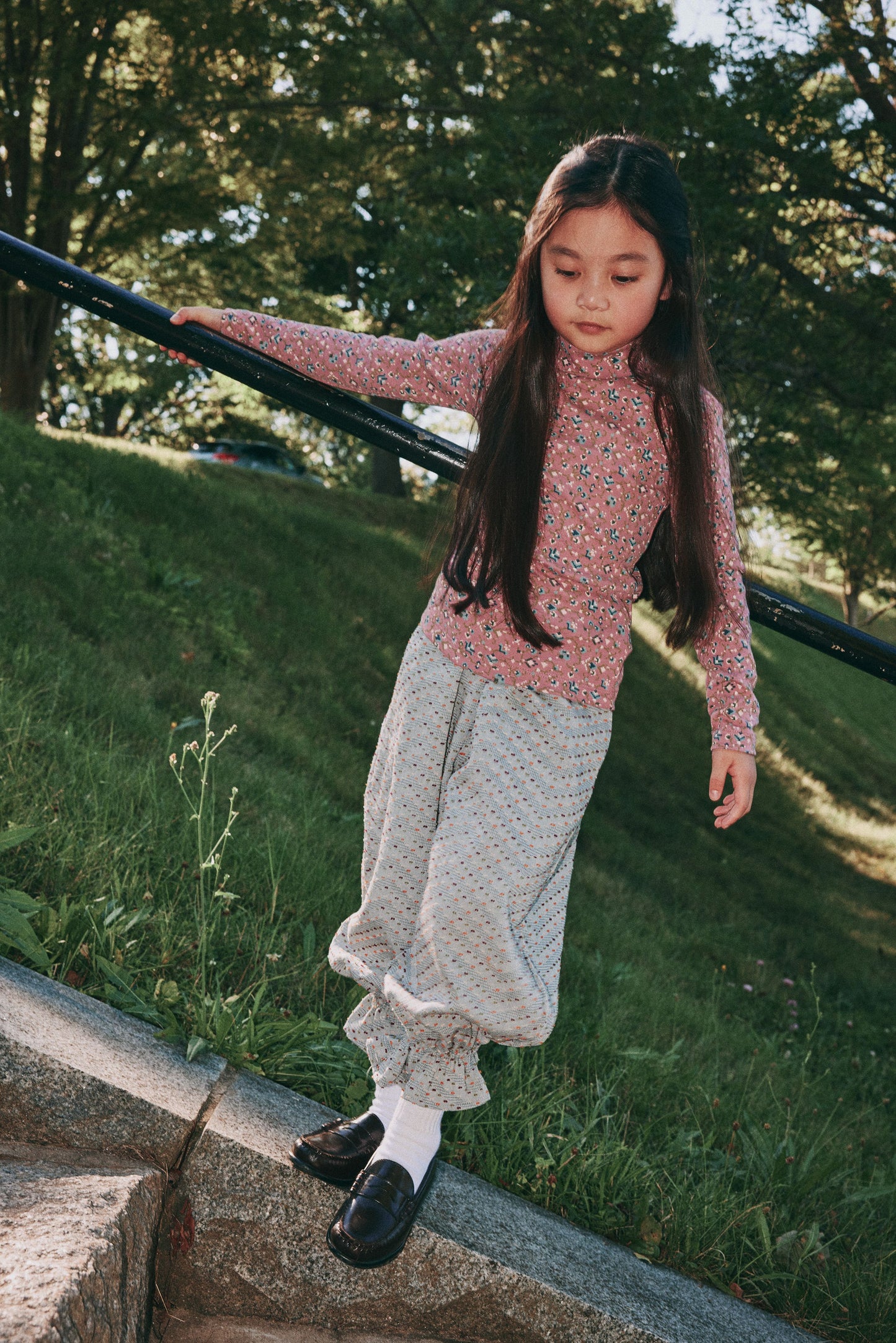 +Misha&Puff+ TURTLENECK | ANTIQUE ROSE MILLEFLEURS