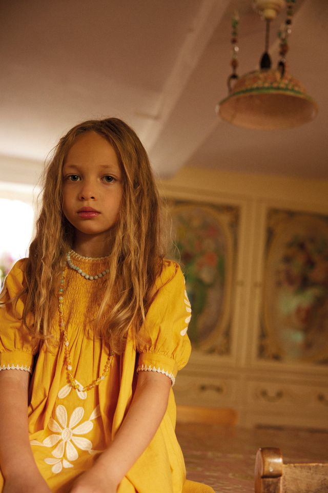 +Apolina+ NOEMIE DRESS | TANGERINE