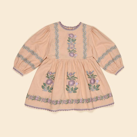+Apolina+ PENELOPE DRESS | DRIED ROSE