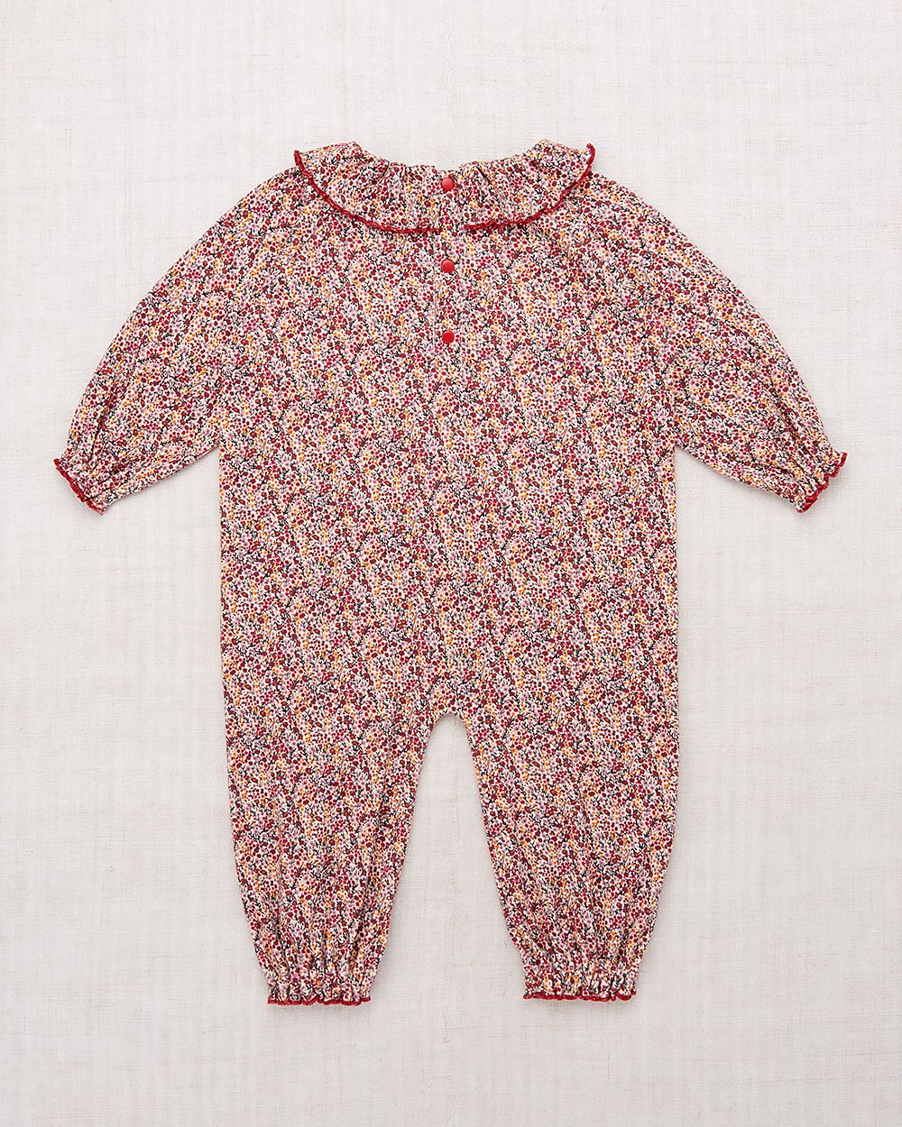 +Misha&Puff+ Pierrot onesie - String Mini Floral