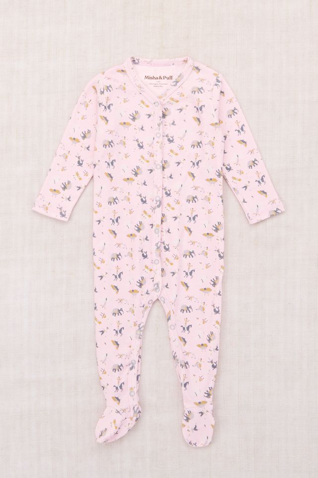 +Misha&Puff+ BABY FOOTED ONE-PIECE | AURA CIRCUS