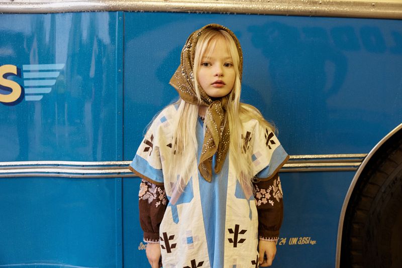 +Apolina+ NOEMIE EMBROIDERED DRESS | DARK CHOCOLATE