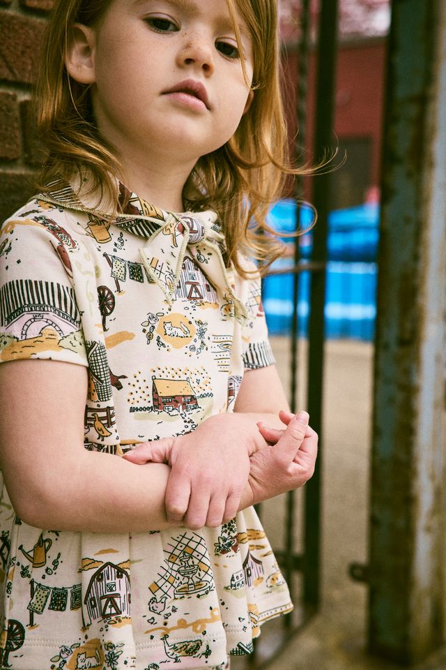 +Misha&Puff+ SCOUT PEPLUM TOP | MARZIPAN STORYLAND