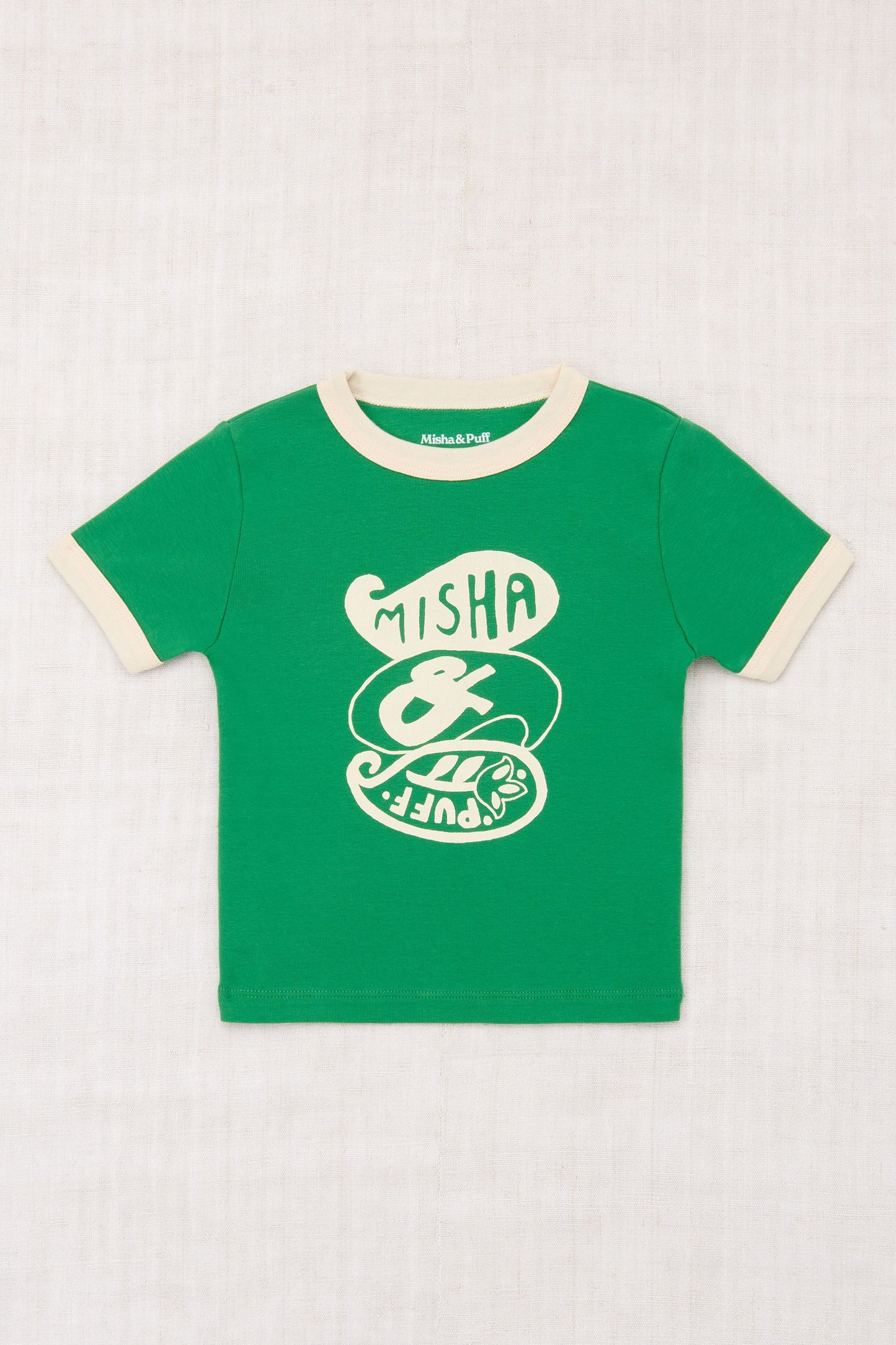 +Misha&Puff+ Groovy Paisley Ringer Tee - Bottle Green