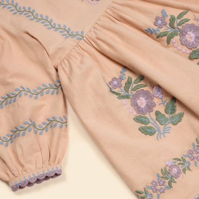 +Apolina+ PENELOPE DRESS | DRIED ROSE