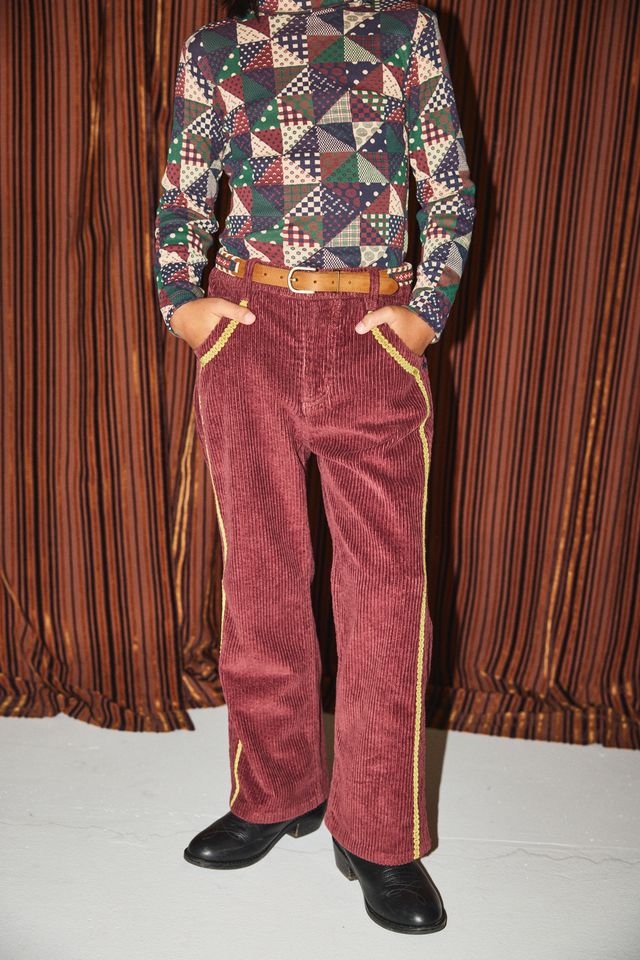 +Misha&Puff+ Turtleneck - Madder Root Patchwork