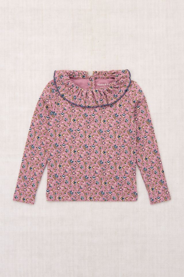 +Misha&Puff+ PALOMA TOP | ANTIQUE ROSE MILLEFLEURS